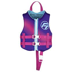 Picture of Full Throttle 142100-600-001-22 Rapid-Dry Child Life Vest Purple