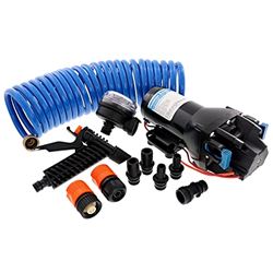 Picture of Jabsco Q401J-118N-4A Hotshot Washdown Pump Kit 12V 4GPM with Hose