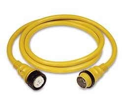 Picture of Marinco 6153SPP 50 Amp 125V Shore Power Cable 50 Ft Yellow