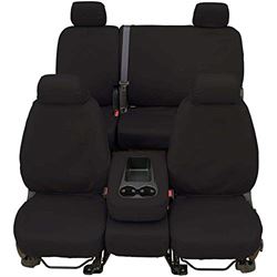 Picture of Covercraft SS2525PCCH Polycotton Seatsaver Custom Front Row Seat Covers Charcoal