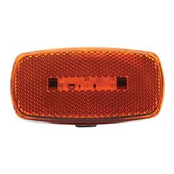 Picture of Optronics MCL32ABS LED Marker Light Oval Amber Lens Black Base