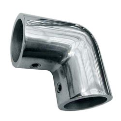 Picture of Whitecap Industries 6076C 7/8" 90 Degree Stainless Steel Rail Elbow Fitting