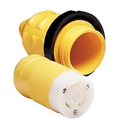 Picture of Marinco 305CRCN.VPK Marinco 305crcn.vpk 30a Female Connector W/ Cover And Rings