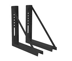 Picture of Buyers 1701010 Heavy Duty Welded Steel Underbody Tool Box Mounting Brackets 18x24 Inch