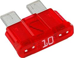 Picture of Blue Sea Systems 5241BSS ATO/ATC Blade Fuse 10 Amp 2-Pack