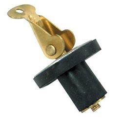 Picture of Whitecap Industries S-5056C Brass Baitwell Plug 5/8"