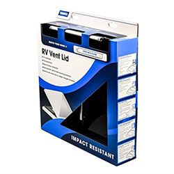 Picture of Camco 40146 RV Roof Vent Lid Cover for 14x14 Inch Vents - Smoke