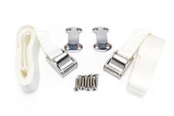 Picture of Kuuma Products 51960 Cooler Tie Down Strap Kit Inlcudes Straps, Mounting Bracket, And Screws Great For Rvs, Boats, And Truck Beds,2