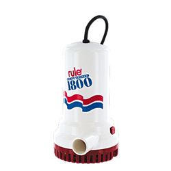 Picture of Rule Industries A53D 1800 GPH Non-Automatic 110V AC Bilge Pump
