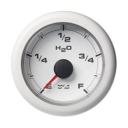 Picture of VDO Gauges A2C1065900001 Marine 2-1/16" (52mm) Oceanlink Waste Water Gauge White.