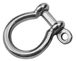 Picture of Sea-Dog Line 1470621 Seadog 1470621 1/2" Stainless Steel Bow Shackle, Bulk A:7/16" , B:1", C:1-5/8" , D:2-1/16"