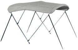 Picture of Carver Covers A4681UB-10 3-Bow Bimini Top Kit 46"H 72"L 79-84"W Cadet Gray Sunbrella