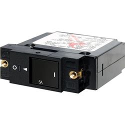 Picture of Blue Sea Systems 7425 Blue Seasingle Pole Small Case 2" Slot Reset Rocker Circuit Breaker 5 Amp