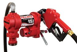 Picture of Fill-Rite FR1210HA 12V DC Fuel Transfer Pump 15 GPM with Hose and Auto Nozzle