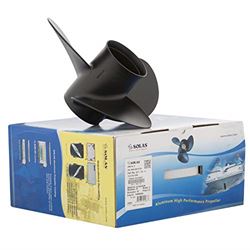 Picture of Solas 3511-160-13 Amita 3-Blade Aluminum Propeller 13 Pitch