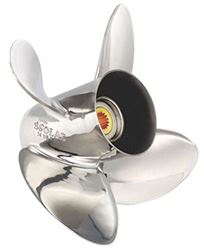 Picture of Solas 1553-140-21 HR Titan 4-Blade Stainless Steel Propeller 14 x 21 RH