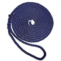 Picture of New England Ropes C6053-16-00015 New England Ropes Dockline 1/2 X 15 Nylon Navy 60531600015
