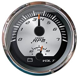 Picture of Faria Instruments 22016 Faria Platinum 4" Multi-Function Tachometer & Voltmeter