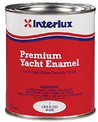 Picture of Interlux Paint Y220/1 Premium Yacht Enamel Semi-Gloss White Gallon