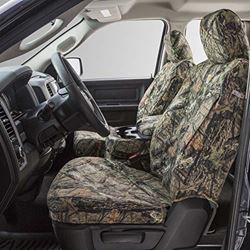 Picture of Covercraft SSC2509CAMB Carhartt Mossy Oak Camo SeatSaver Front Row Seat Cover