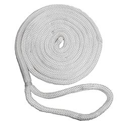 Picture of New England Ropes C5050-12-00025 NEW ENGLAND ROPE 3/8" X 25' NYLON DOUBLE BRAID DOCK LINE