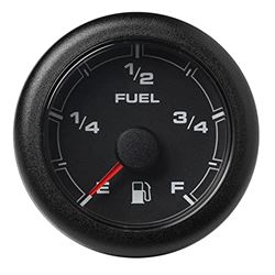 Picture of VDO Gauges A2C1065930001 Marine 2-1/6" (52mm) Oceanlink Fuel Level Gauge Black D.