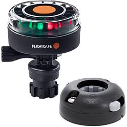 Picture of Navisafe 340KIT7 Tricolor 2NM 360 Degree Navilight with Horizontal Mount - Black