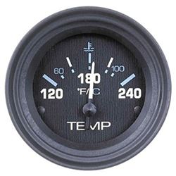 Picture of Seastar Solutions 68401P Eclipse 2" Water Temperature Gauge 120-240°F