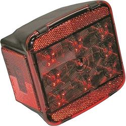 Picture of Peterson Fluid V840 LED Stop Tail Turn Light Square Red