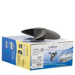 Picture of Solas 2111-093-11S Aluminum Propeller for Johnson/Evinrude 14-28 HP