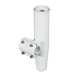 Picture of Lee'S Tackle RA5204WH Lee'S Clamp-On Rod Holder White Aluminum Horizontal Mount Fits 1.900" O.d. Pipe
