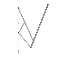 Picture of Dometic 3312487006B Power Awning Right Hand Arm Assembly - White