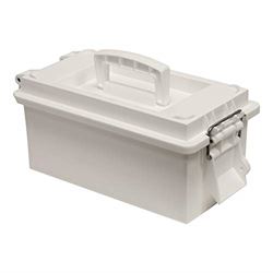 Picture of Wise Seating 5601140 Small Utility Dry Box White Waterproof Storage