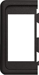 Picture of Blue Sea Systems 8267BSS V-Series End Mount Plate Black