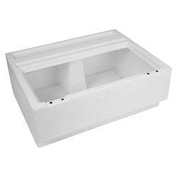 Picture of Wise Seating 8WD951B204 Deluxe Series 27" Pontoon Bench Seat Base White
