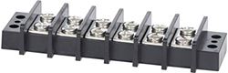 Picture of Blue Sea Systems 2606BSS 6 Circuit 65 Amp Terminal Block