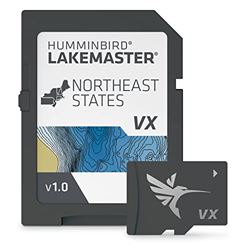Picture of Humminbird 601007-1 LakeMaster Northeast V1 GPS Map Card with VX Technology