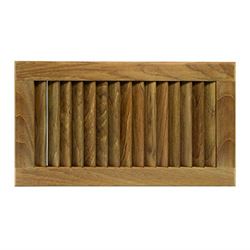 Picture of Whitecap Industries 60710 WHITECAP TEAK LOUVERED INSERT 16"H X 9-1/8"W X 3/4"D