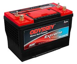 Picture of Odyssey Battery ODXAGM27M Extreme Series AGM Battery Group 27M 930 CCA
