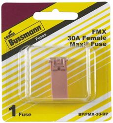 Picture of Bussmann BP/FMX30RP 30 Amp Female Maxi Fuse Pink