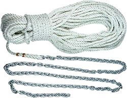 Picture of Lewmar HM15HT200PX Premium Anchor Rode 15' G4 Chain 200' 8-Plait Rope