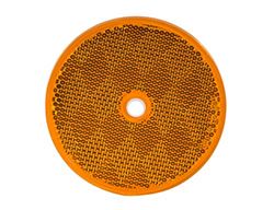 Picture of Buyers 5623317 3.1875 Inch Amber Round Dot Bolt-On Reflectors