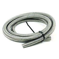 Picture of SPEEDFX 5320406 Double Braided Stainless Steel Racing Hose -4AN x 6 Feet
