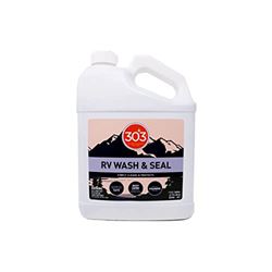 Picture of 303 Products 30240 303 Rv Wash & Seal Clean, Streak-Free Finish, Ph Neutral With High Foaming Formula, Provides A Deep Gloss Finish On Rvs, Campers, Pop-Ups, And Motorhomes, 1 Gallon