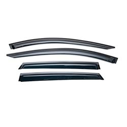 Picture of TrailFX 4428H Rain Guard Window Vent Visors 4-Piece Smoke Tint Tape-On