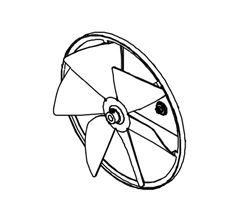Picture of Coleman 1472A5011 Replacement Blade Fan for Mach RV Air Conditioner