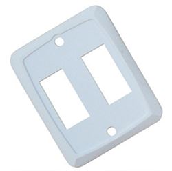 Picture of Valterra DG201VP Double Switch Plate White