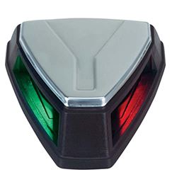 Picture of Perko 0655001BLS PERKO 12V LED BICOLOR  NAVIGATION LIGHT BLACK/SS