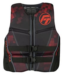 Picture of Full Throttle 14250010006022 Rapid Dry Flex Back Life Jacket 2XL Red