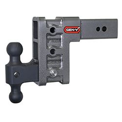Picture of Gen-Y Hitch GH-1713 MEGA-Duty Adjustable 6-Inch Drop Hitch with Dual Ball 3-Inch Receiver